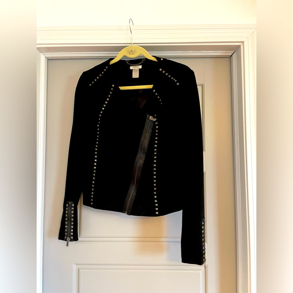 Cache suede jacket